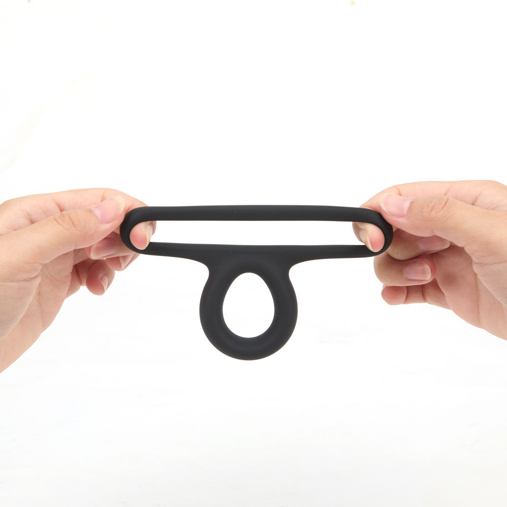 Maia GAVIN - Black Cock & Balls Ring - Hush Store Sydney 