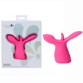 Maia OASIS - Pink - Pink USB Rechargeable Dual Motor Licking & Thumping Stimulator - Hush Store Sydney 