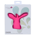 Maia OASIS - Pink - Pink USB Rechargeable Dual Motor Licking & Thumping Stimulator