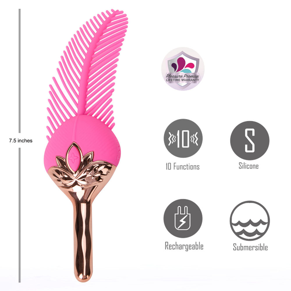 Maia Rayne Pink Rechargeable Silicone Vibrator - Hush Store Sydney 