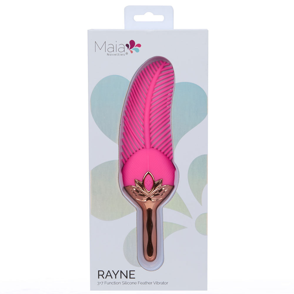 Maia Rayne Pink Rechargeable Silicone Vibrator - Hush Store Sydney 