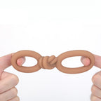 Maia COOPER - Caramel - Caramel Cock & Balls Rings