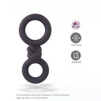 Maia COOPER - Chocolate - Chocolate Brown Cock & Balls Rings