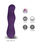 Maia MESA - Purple 15.2 cm USB Rechargeable Vibrator
