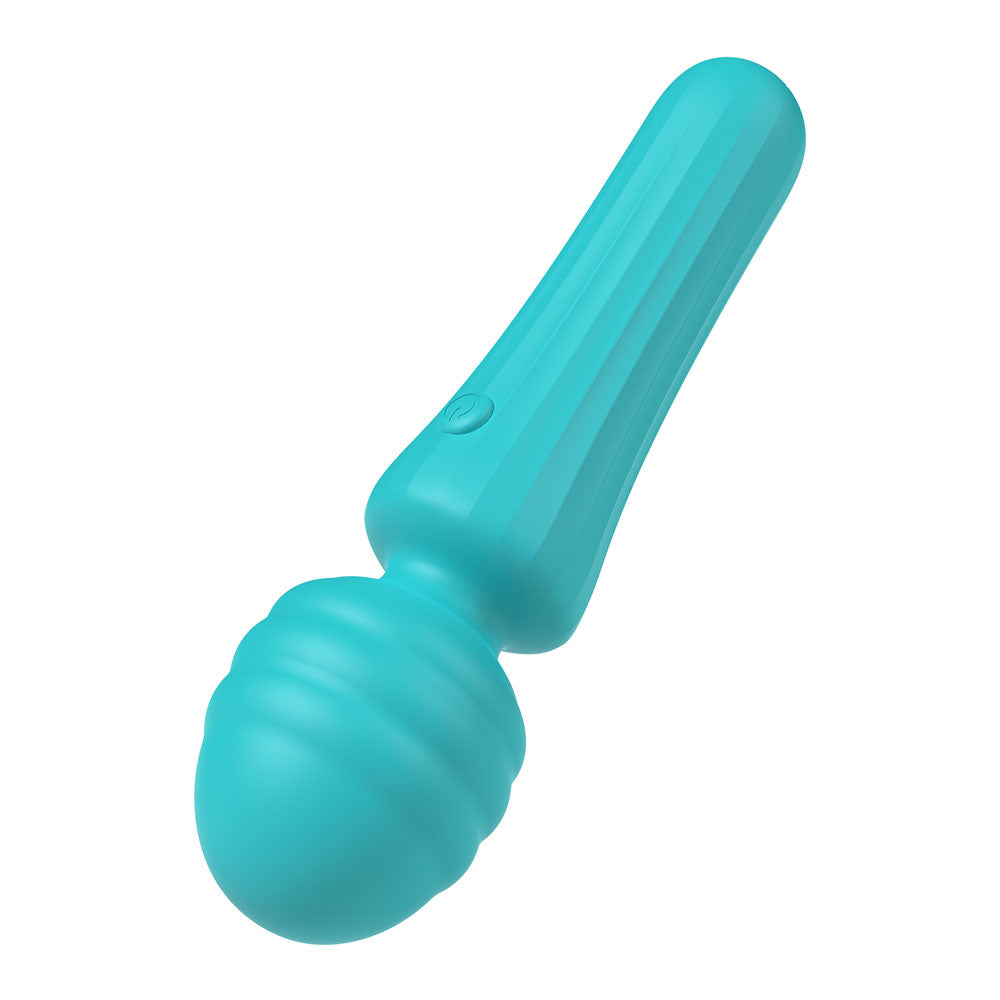 Party Up DUUNA - Teal - Teal 16.9 cm USB Rechargeable Massage Wand