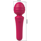 Party Up DUUNA - Pink - Pink 16.9 cm USB Rechargeable Massage Wand - Hush Store Sydney 
