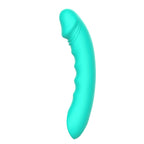 Party Up NIKI - Teal - Teal 15.4 cm USB Rechargeable Vibrator - Hush Store Sydney 