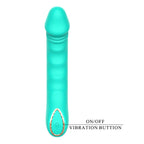 Party Up NIKI - Teal - Teal 15.4 cm USB Rechargeable Vibrator - Hush Store Sydney 