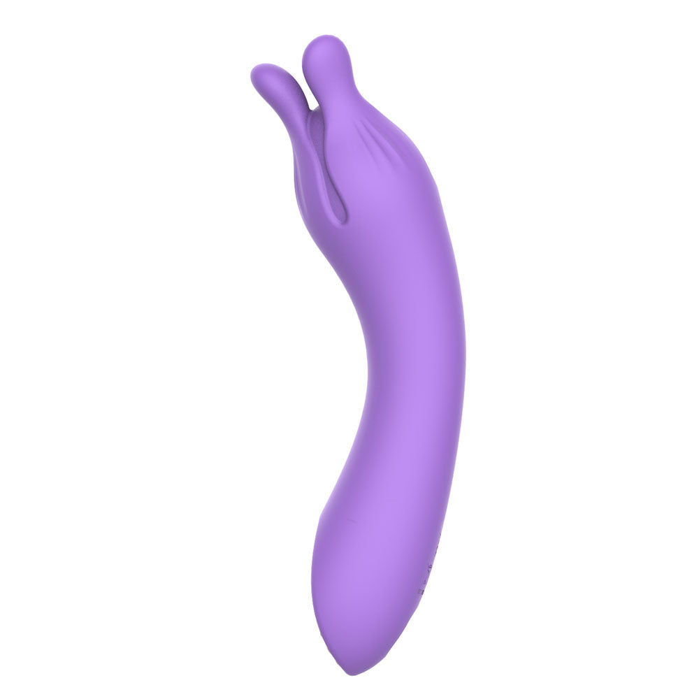 Party Up KELLY - Purple - Purple 13.7 cm USB Rechargeable Vibrator - Hush Store Sydney 