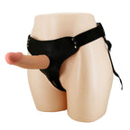 Party Up NATHAN Strap-On - Flesh 17.5 cm Hollow Strap-On