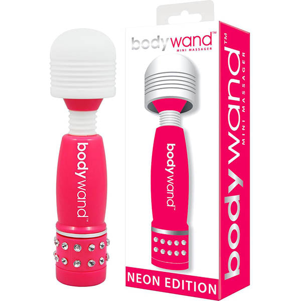Bodywand Mini Massager Neon Edition - Pink Mini Massage Wand - Hush Store Sydney 