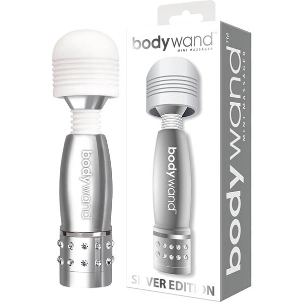 Bodywand Mini - Silver Mini Massager Wand - Hush Store Sydney 