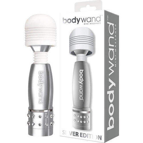 Bodywand Mini - Silver Mini Massager Wand - Hush Store Sydney 