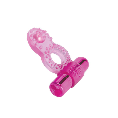 Bodywand Rechargeable Deluxe Orgasm Enhancer Ring - Pink USB Rechargeable Vibrating Cock Ring - Hush Store Sydney 
