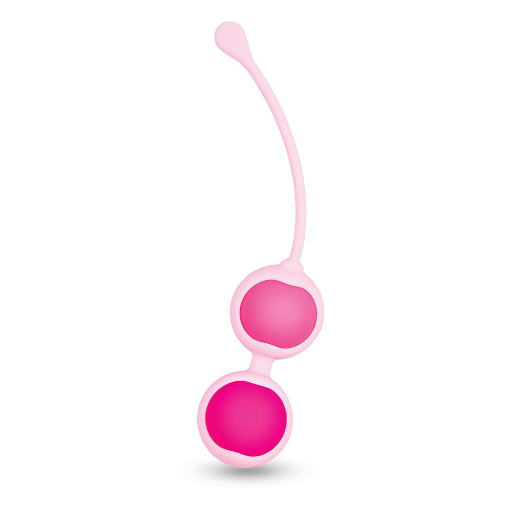 Bodywand Squeeze Kegel Ball Duo - Pink Weighted Kegel Balls - Hush Store Sydney 