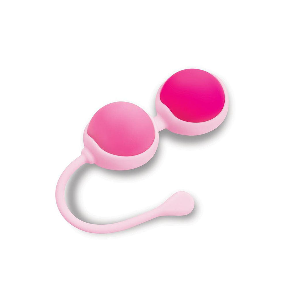 Bodywand Squeeze Kegel Ball Duo - Pink Weighted Kegel Balls - Hush Store Sydney 