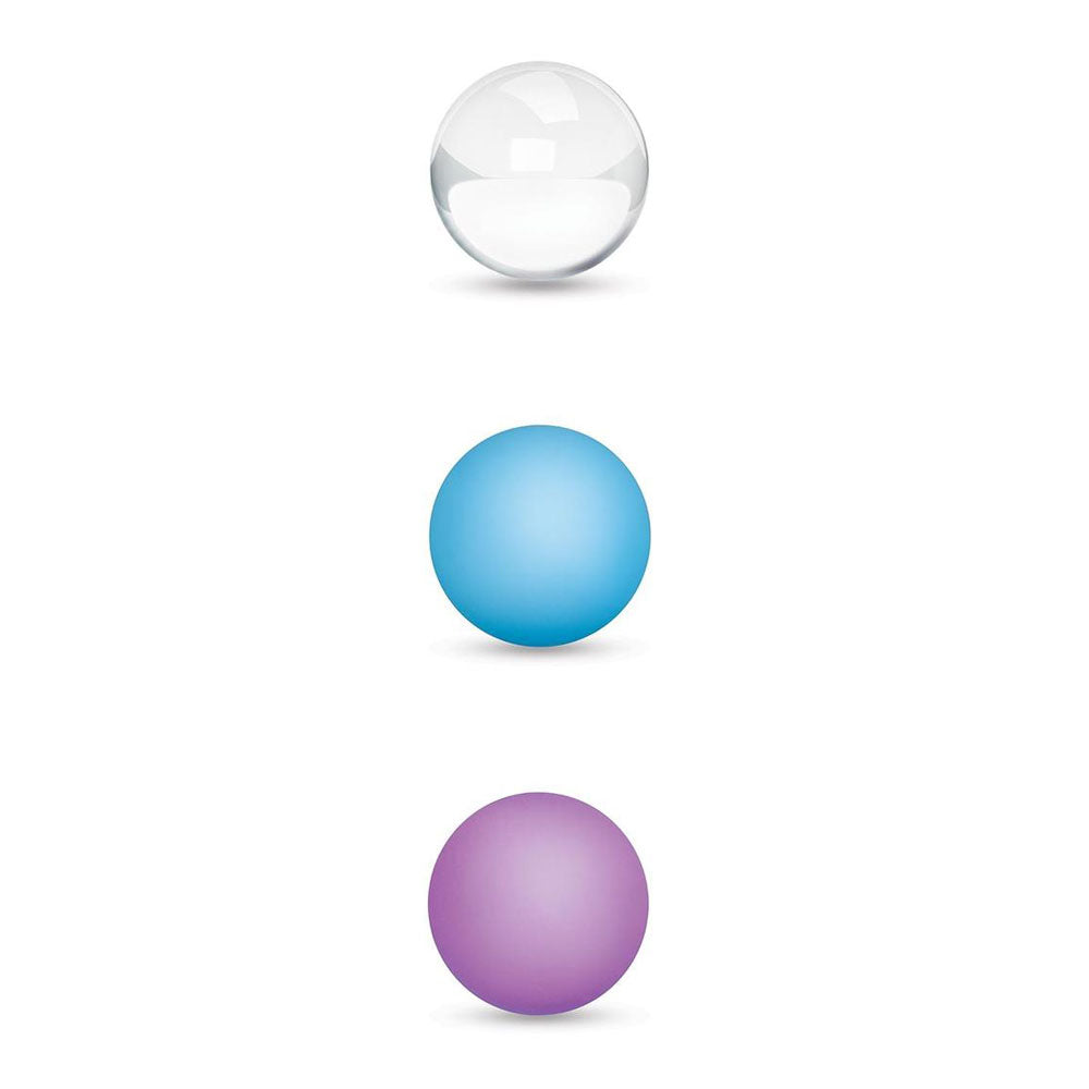 Bodywand Squeeze Mix & Match Kegel Set - Coloured Weighted Kegel Balls Set - Hush Store Sydney 