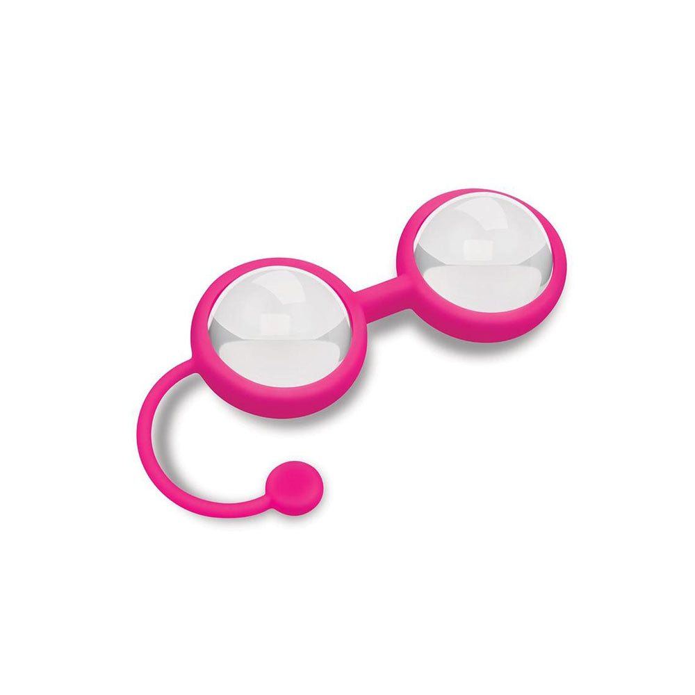 Bodywand Squeeze Crystal Kegel Toner - Glass Weighted Kegel Balls Set - Hush Store Sydney 