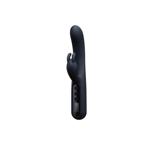 Bodywayd Digi Rabbit - Black 23 cm USB Rechargeable Rabbit Vibrator - Hush Store Sydney 