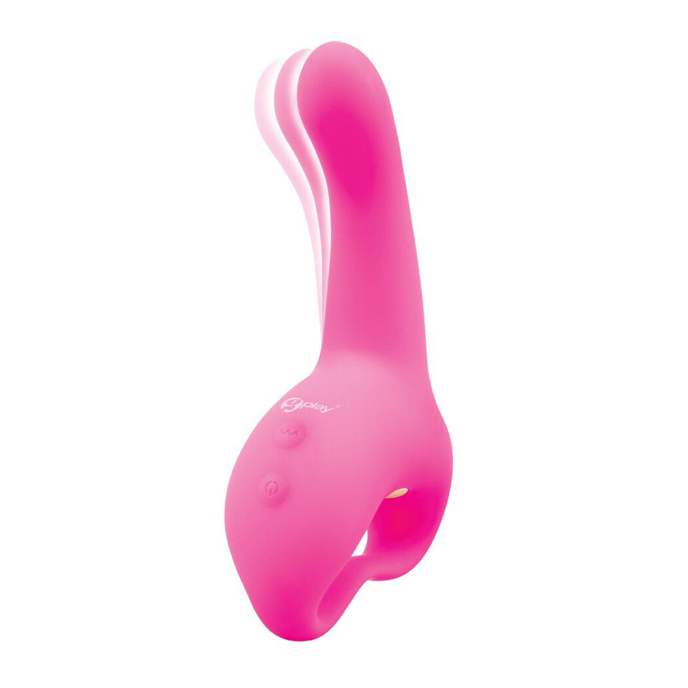 Bodywand G-Play Ultimate Come Hither Squirt Master - Pink 19 cm USB Rechargeable Vibrator - Hush Store Sydney 