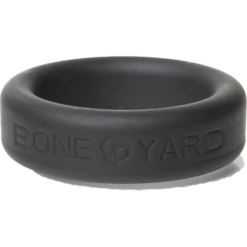 Boneyard Silicone Ring 30mm - Black 30 mm Cock Ring - Hush Store Sydney 