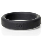 Boneyard Silicone Ring 40mm - Black 40 mm Cock Ring - Hush Store Sydney 