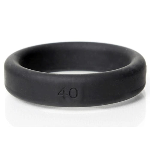 Boneyard Silicone Ring 40mm - Black 40 mm Cock Ring - Hush Store Sydney 