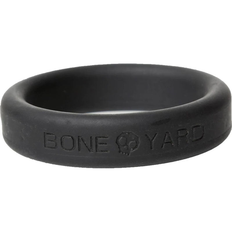 Boneyard Silicone Ring 40mm - Black 40 mm Cock Ring - Hush Store Sydney 