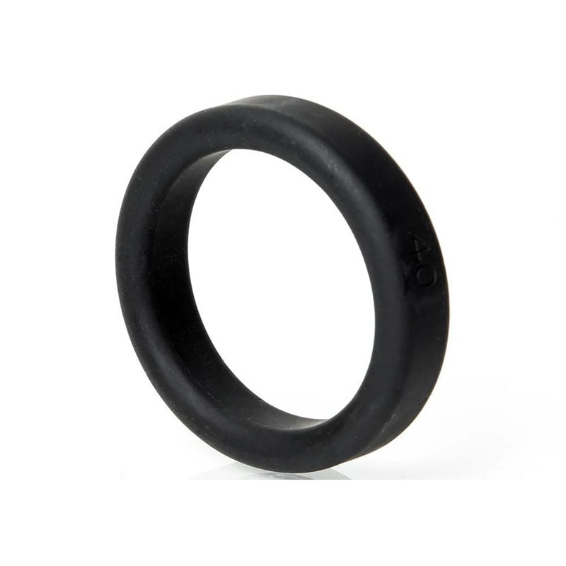 Boneyard Silicone Ring 40mm - Black 40 mm Cock Ring - Hush Store Sydney 