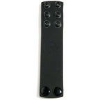 Boneyard Silicone Ball Strap Black - Black 3-Snap 4 cm Adjustable Ball Stretcher Ring - Hush Store Sydney 