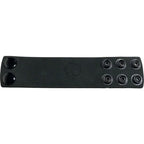 Boneyard Silicone Ball Strap Black - Black 3-Snap 4 cm Adjustable Ball Stretcher Ring - Hush Store Sydney 