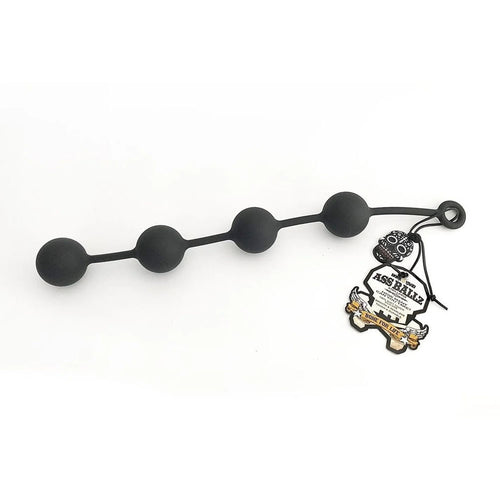 Boneyard Ass Ballz XL - Black 52 cm XL Anal Balls - Hush Store Sydney 