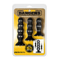Boneyard Bangers - Black Silicone Butt Plug Training Kit - Hush Store Sydney 