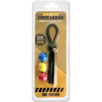 Boneyard Cock Leash Single - Black Adjustable Cock Lasso Ring - Hush Store Sydney 