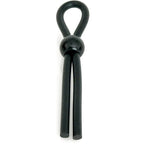 Boneyard Cock Leash Single - Black Adjustable Cock Lasso Ring - Hush Store Sydney 