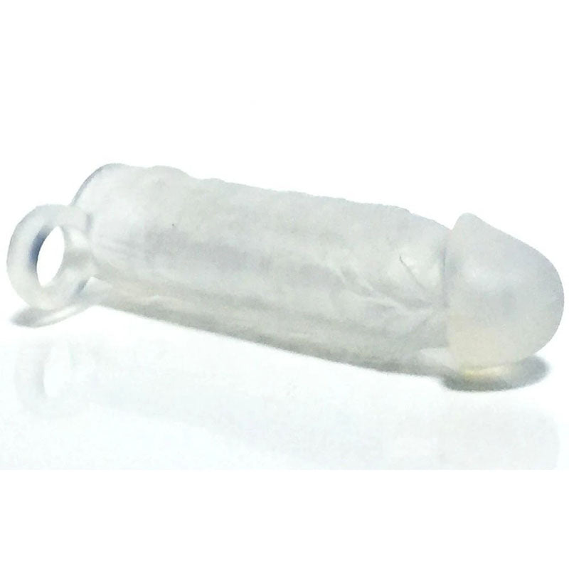 Boneyard Meaty Cock Extender - Clear - Clear Penis Extender Sleeve - Hush Store Sydney 