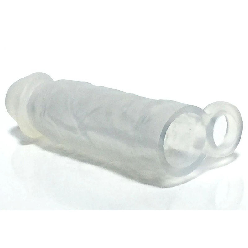 Boneyard Meaty Cock Extender - Clear - Clear Penis Extender Sleeve - Hush Store Sydney 