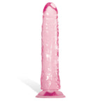 Adam & Eve Pink Jelly Realistic Dildo - Pink 21 cm (8'') Dong