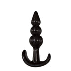 Adam & Eve 4 Piece Anal Plug Kit - Black Butt Plugs - Set of 4 Sizes