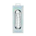 Clarity - Seraphic Spiral - Clear 16 cm Glass Dildo