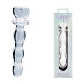 Clarity - Hera's Cascade - Clear 15 cm Glass Dildo - Hush Store Sydney 