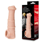 Kokos Cock Sleeve 011 - Flesh Penis Extension Sleeve - Medium Size
