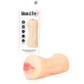 Adam & Eve Bang & Blow Deep Throat Stroker - Flesh Vagina & Mouth Dual Ended Stroker - Hush Store Sydney 