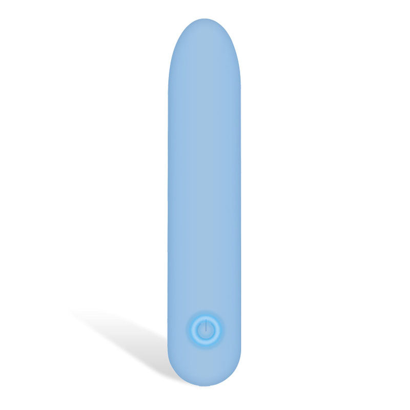Adam & Eve Eve's Silky Sensations Rechargeable Bullet - Blue 9.4 cm USB Rechargeable Bullet - Hush Store Sydney 
