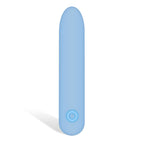 Adam & Eve Eve's Silky Sensations Rechargeable Bullet - Blue 9.4 cm USB Rechargeable Bullet - Hush Store Sydney 