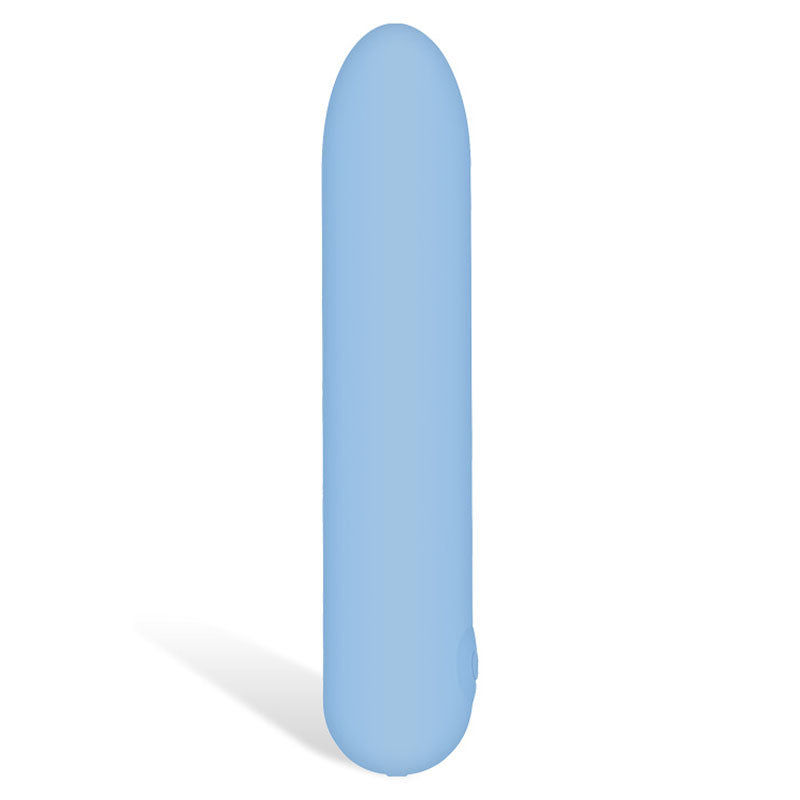 Adam & Eve Eve's Silky Sensations Rechargeable Bullet - Blue 9.4 cm USB Rechargeable Bullet - Hush Store Sydney 