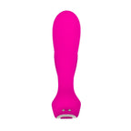 Adam & Eve Rechargeable Dual Entry Vibe - Pink USB Rechargeable Vibrator with Remote Control