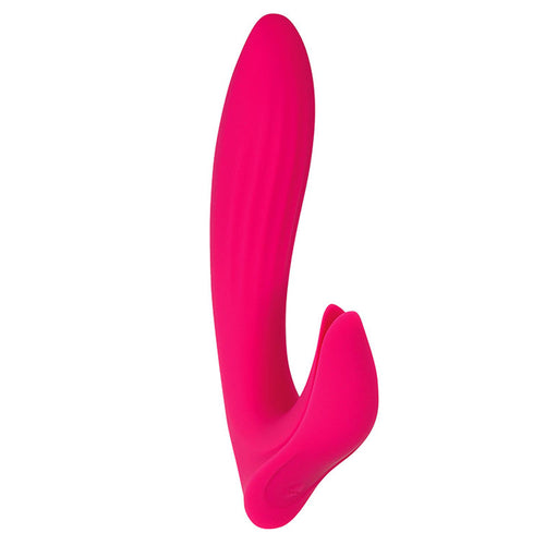Adam & Eve EVES BLISS VIBRATOR - Pink 17.8 cm USB Rechargeable Rabbit Vibrator - Hush Store Sydney 