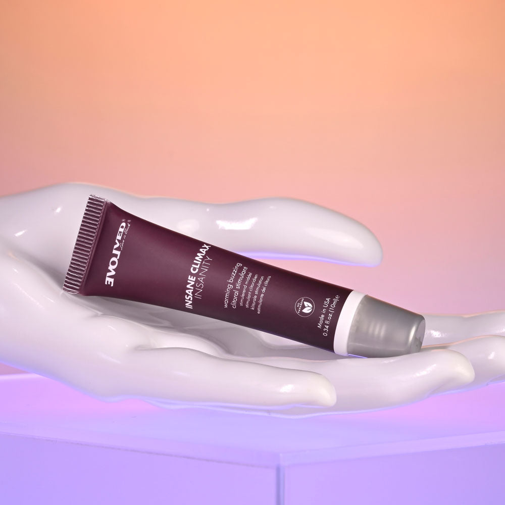 Evolved INSANE CLIMAX - INSANITY - Warming Buzzing Clitoral Stimulation Gel - 10 ml - Hush Store Sydney 