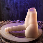 Evolved EASY RIDER LIGHT - Flesh USB Rechargeable Male Torso with Vibrating 17.8 cm Penis